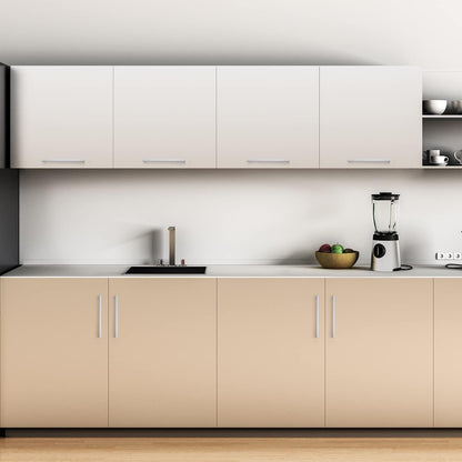 32pcs 8-4/ 5 Inch Kitchen Square Cabinet Handles Satin Nickel Cabinet Pulls Brushed Nickel Drawer Pulls Kitchen Cabinet Hardware Kitchen Handles