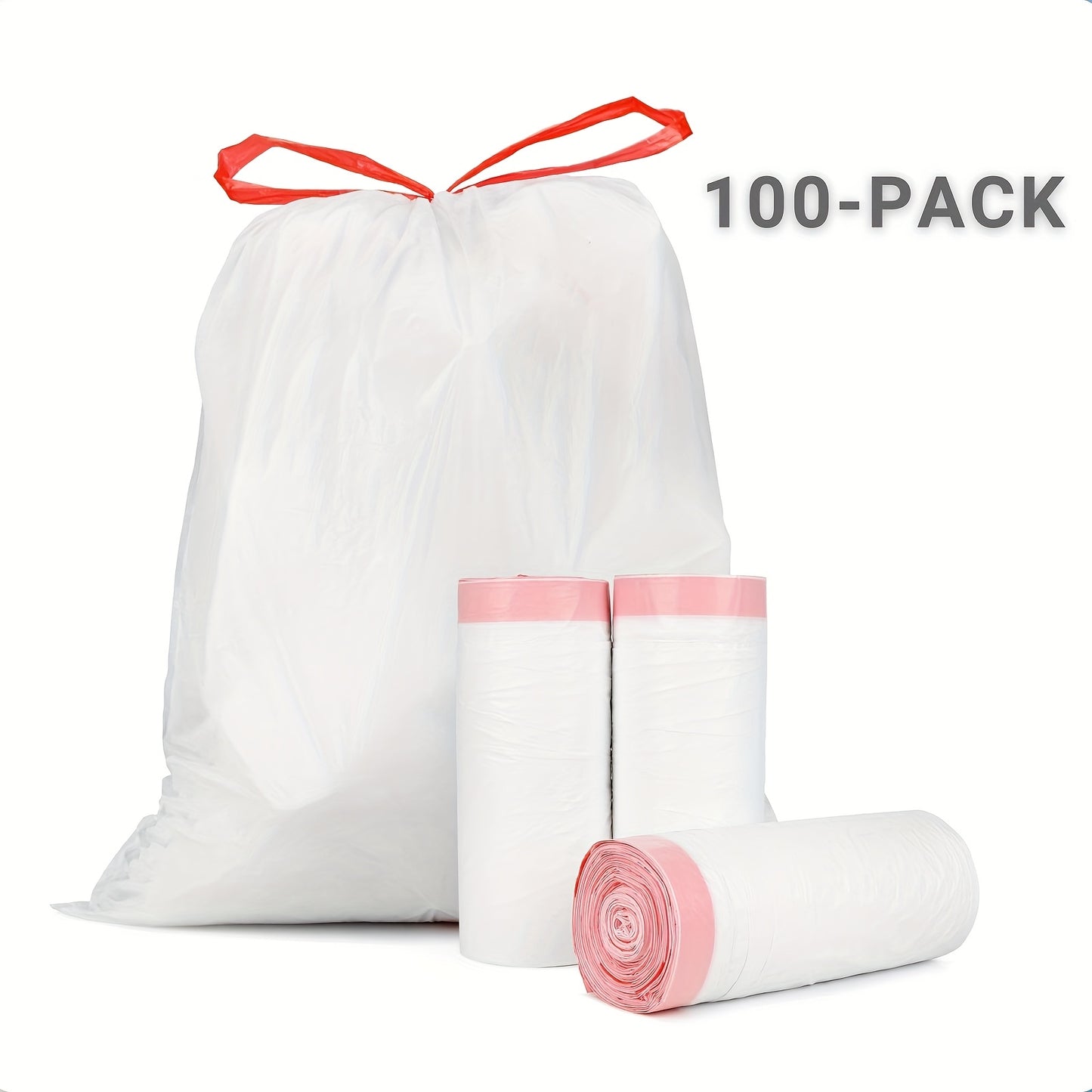 100 -Pack Heavy-Duty 13 Gal Commercial Trash Bags,