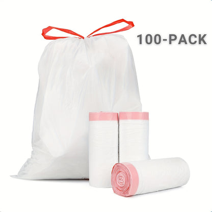 100 -Pack Heavy-Duty 13 Gal Commercial Trash Bags,