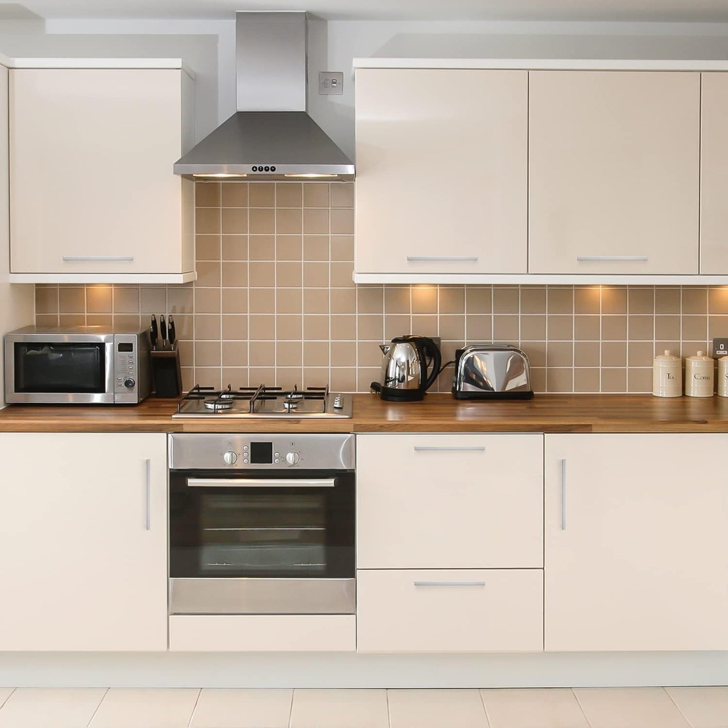 32pcs 8-4/ 5 Inch Kitchen Square Cabinet Handles Satin Nickel Cabinet Pulls Brushed Nickel Drawer Pulls Kitchen Cabinet Hardware Kitchen Handles