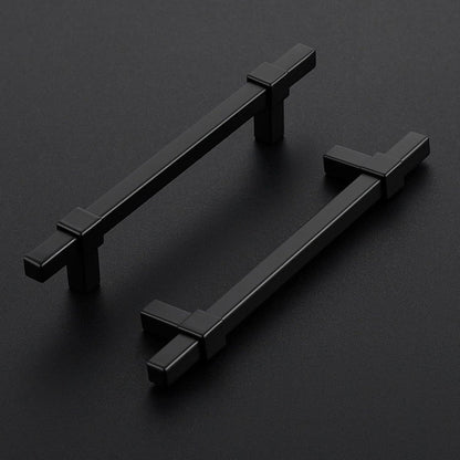 30 Pack Black Cabinet Handles - 5" Hole Center Cabinet Pulls Matte Black Drawer Pulls Cabinet Hardware Kitchen Handles for Cabinets