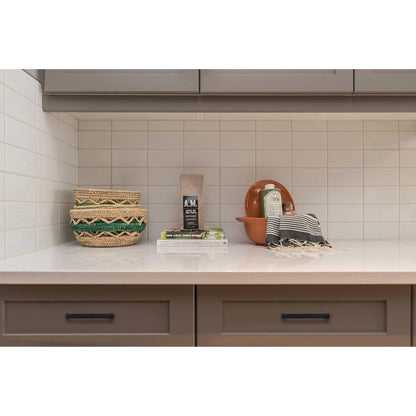 45 Pack Solid 3 Inch Center to Center Slim Square Bar Cabinet Handles & Drawer Pulls - Matte Black Modern Minimalist Kitchen Hardware with Flat Panel Design, Easy-Grip Rounded Edges, Durable Construction for Cabinets, Drawers