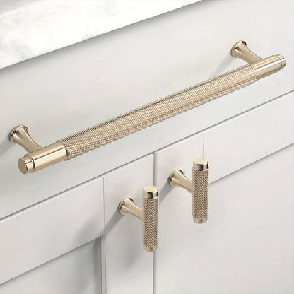 10 Pack 9 Inch(228mm) Golden Kitchen Cabinet Handles, Cabinet Pulls Kitchen Cabinet Hardware For Cupboard Drawer Pulls