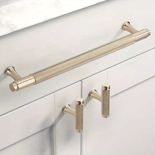 10 Pack 9 Inch(228mm) Golden Kitchen Cabinet Handles, Cabinet Pulls Kitchen Cabinet Hardware For Cupboard Drawer Pulls