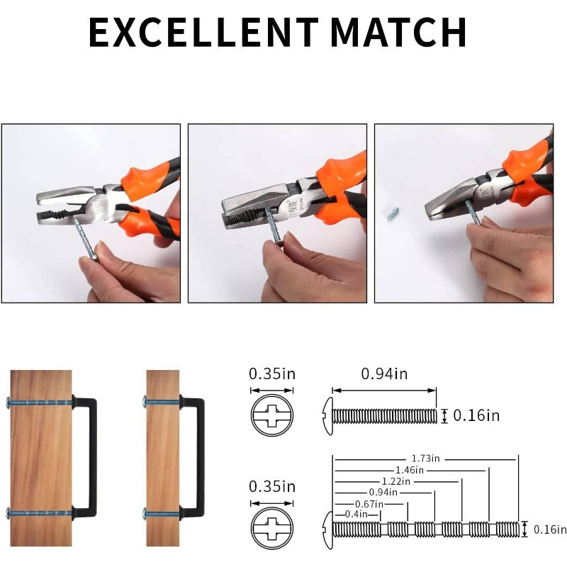 10 Pack Brushed Golden Cabinet Pulls - Modern Rectangular Bar-Style 10 Inch (256mm) Kitchen Cabinet Hardware with Screws Included, Durable Brushed Golden Finish for Drawers, Cupboards, Wardrobes - Easy Installation, Contempor