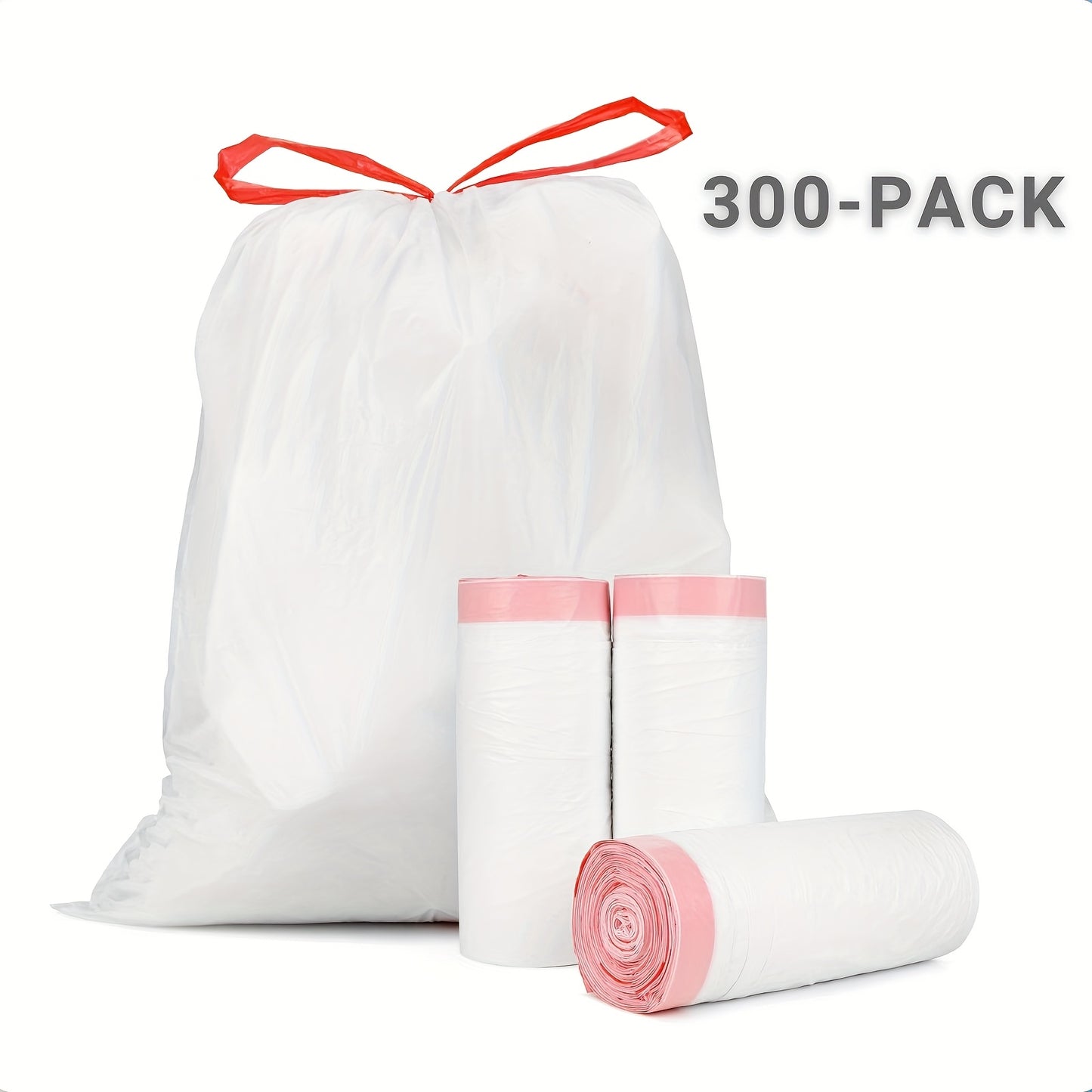 100 -Pack Heavy-Duty 13 Gal Commercial Trash Bags,