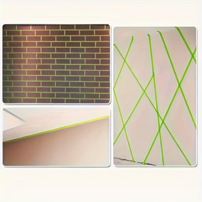 5/10/15/20pcs Multi-Surface Painters Tape - 2cm x 65ft Green High Quality Masking Tape, No Residue Removable Protective Tape for Walls, Plastic, Glass, Floors - Ideal for DIY Projects, Home Decor & Crafts, Wall Protection, Ne