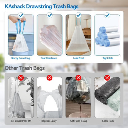 Heavy-Duty Extra Thick 13 Gallon Trash Bags 300