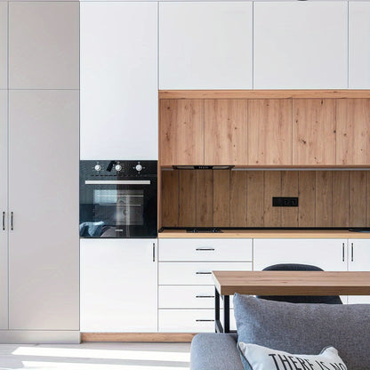 5 Pack/ Black&Golden Cabinet Pulls, 2 Tone Cabinet Handles Drawer Pulls, Kitchen Cabinet Handles, 5-inch (128mm) Hole Center Spacing Solid Dresser Pulls Hardware