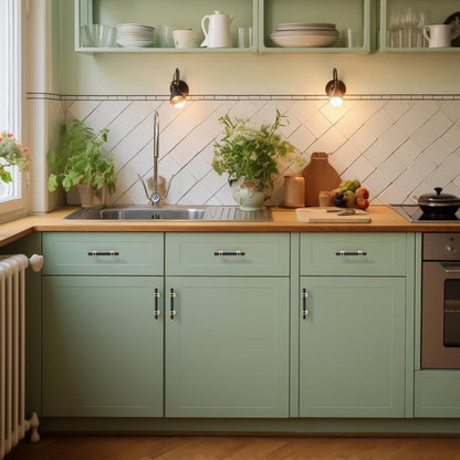 25pcs 5 Inch Matte Black & Golden Cabinet Pulls - Zinc Alloy Kitchen Cabinet Handles with Polished Golden Base, 3 Inch CC, Easy Installation, Durable Powder-Coated Finish for Drawers & Cupboards