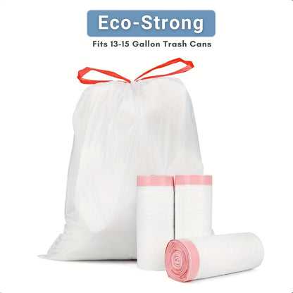 100 -Pack Heavy-Duty 13 Gal Commercial Trash Bags,