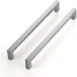 32pcs 8-4/ 5 Inch Kitchen Square Cabinet Handles Satin Nickel Cabinet Pulls Brushed Nickel Drawer Pulls Kitchen Cabinet Hardware Kitchen Handles