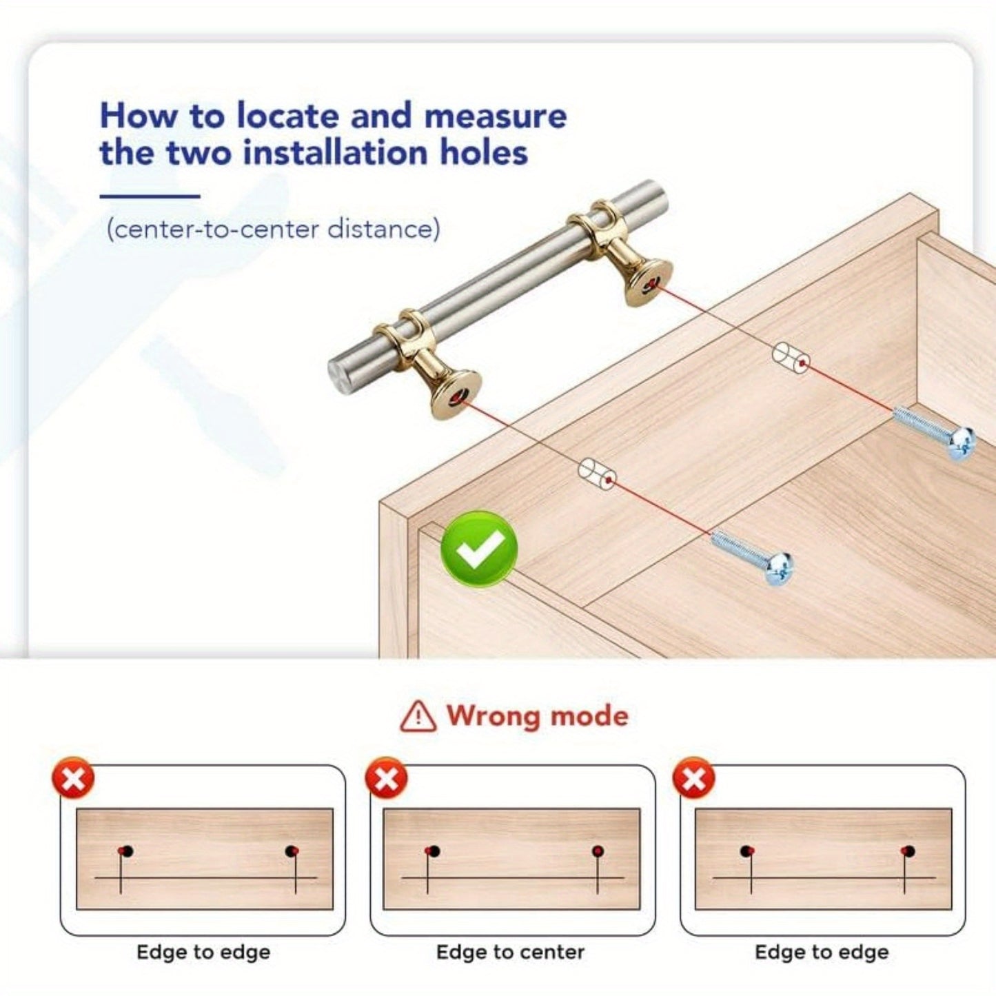 Hardware 7.38 Inch Brushed Nickel&Gold Cabinet Pulls Handles Kitchen Cabinet Handles Drawer Pulls Kitchen Cabinet Hardware Dresser Cupboard Handles Dresser Drawer Pulls 5 Inch CC, Kitchen Cupboard Handles, Cupboard Handles An