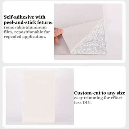 PMMJ 22/44pcs Self-Adhesive Marble Wall Stickers - Bohemian Textured Vinyl Peel-and-Stick Tiles with 3 Marble Designs for Bathrooms, Kitchens, Living Rooms, Office Decor - High Quality And Easy to Clean, Bathroom Accessories,