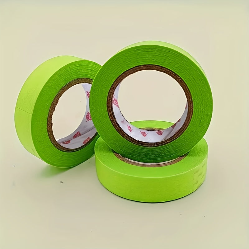 5/10/15/20pcs Multi-Surface Painters Tape - 2cm x 65ft Green High Quality Masking Tape, No Residue Removable Protective Tape for Walls, Plastic, Glass, Floors - Ideal for DIY Projects, Home Decor & Crafts, Wall Protection, Ne