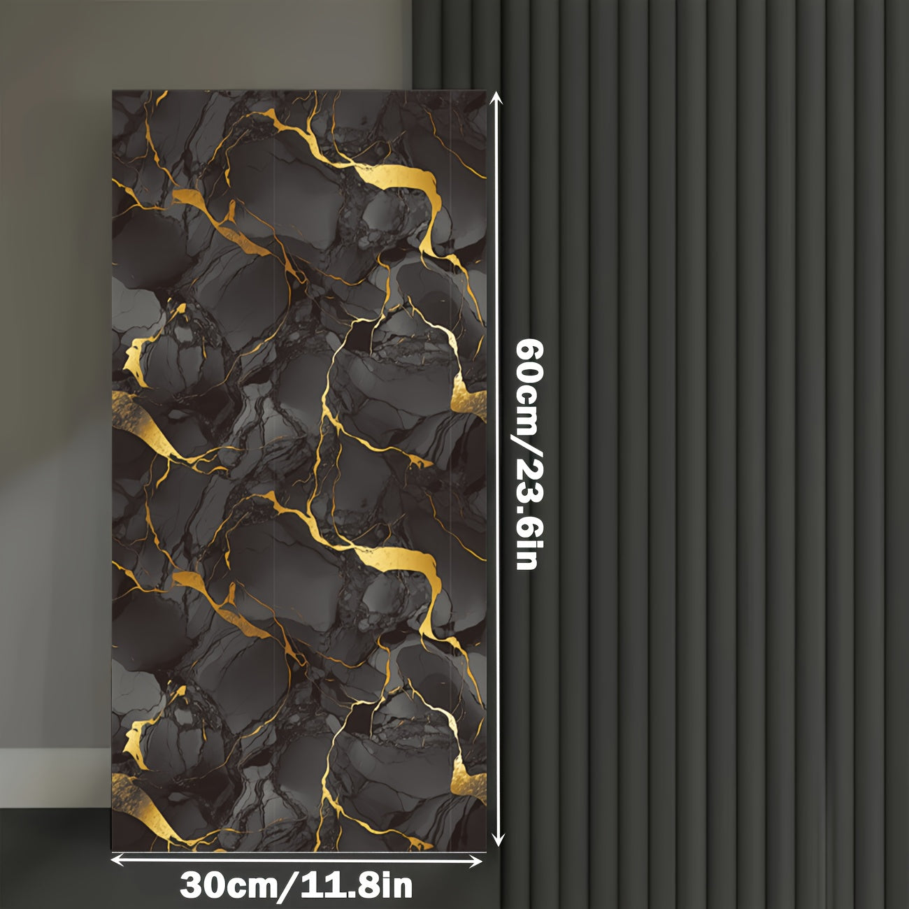 PMMJ 22/44pcs Self-Adhesive Marble Wall Stickers - Bohemian Textured Vinyl Peel-and-Stick Tiles with 3 Marble Designs for Bathrooms, Kitchens, Living Rooms, Office Decor - High Quality And Easy to Clean, Bathroom Accessories,