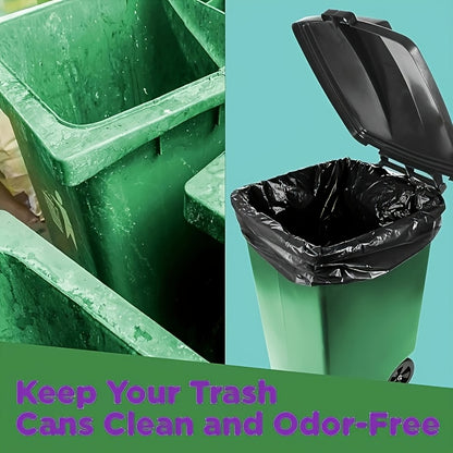 65 gallons thick heavy duty garbage bags, high quality 25/ 50/ 100/ 150 black garbage bags