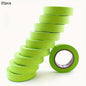 5/10/15/20pcs Multi-Surface Painters Tape - 2cm x 65ft Green High Quality Masking Tape, No Residue Removable Protective Tape for Walls, Plastic, Glass, Floors - Ideal for DIY Projects, Home Decor & Crafts, Wall Protection, Ne